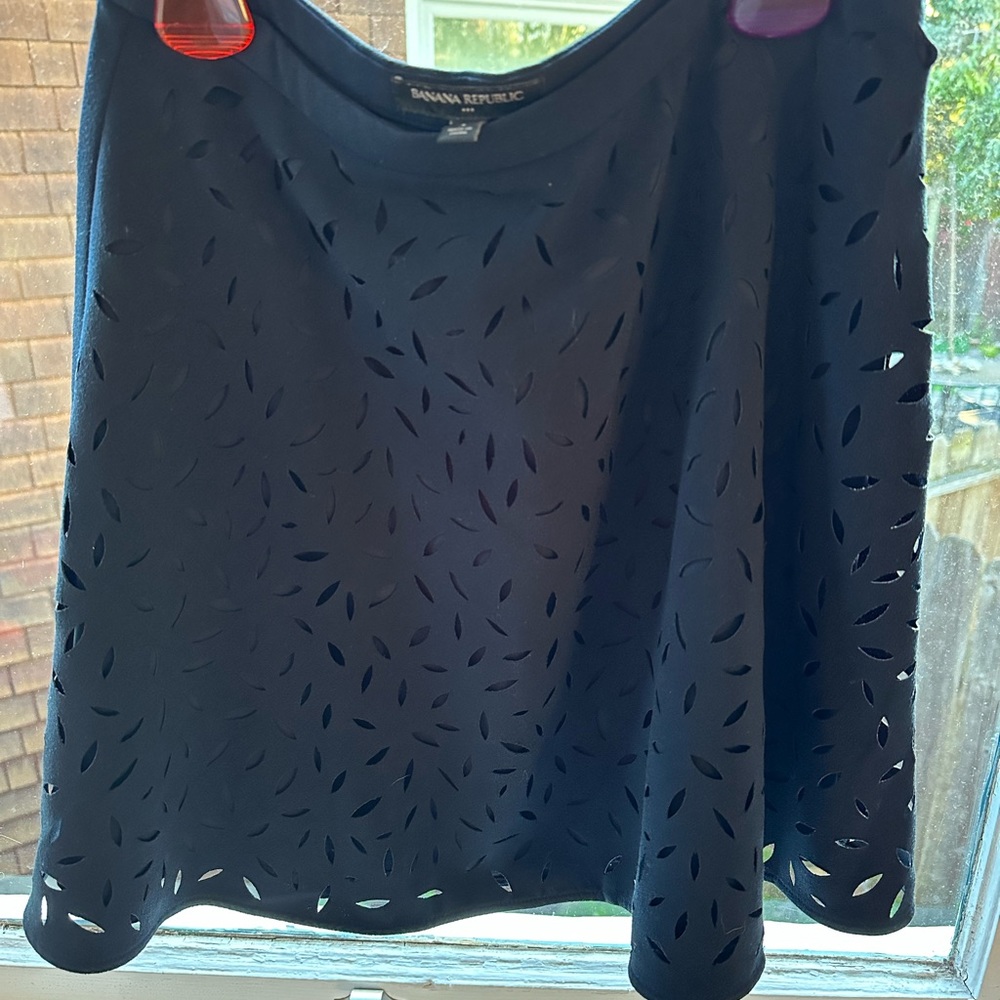 Banana Republic Navy Skirt